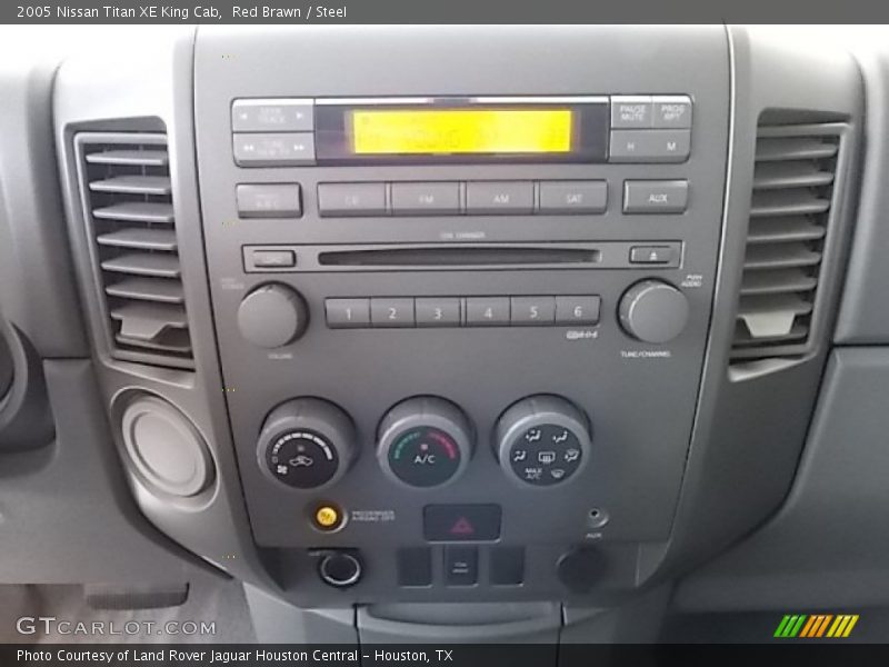 Red Brawn / Steel 2005 Nissan Titan XE King Cab