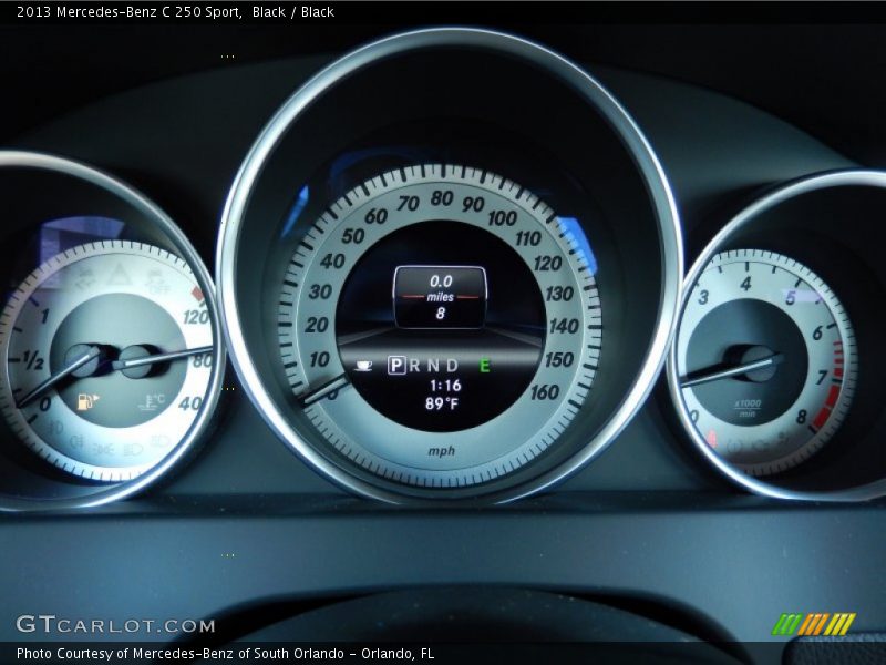  2013 C 250 Sport 250 Sport Gauges