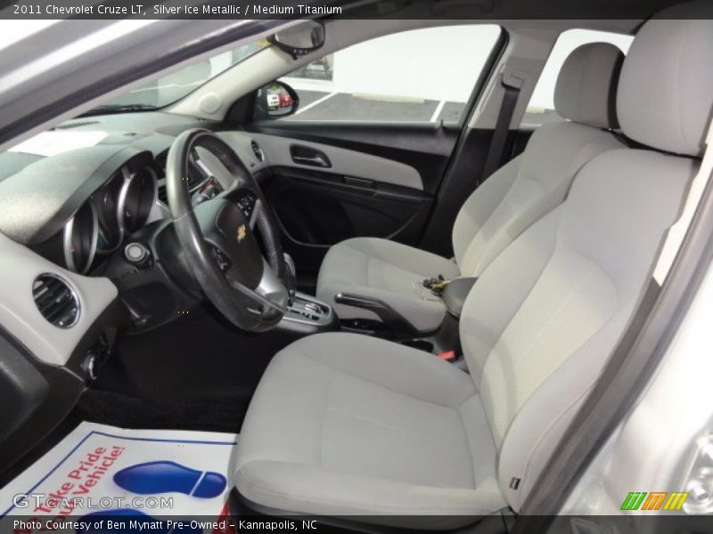 Silver Ice Metallic / Medium Titanium 2011 Chevrolet Cruze LT