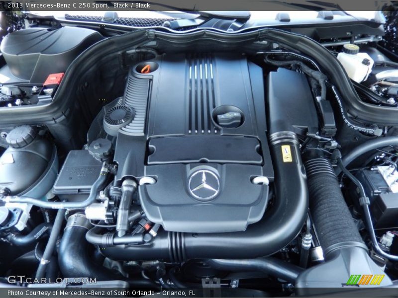  2013 C 250 Sport Engine - 1.8 Liter DI Turbocharged DOHC 16-Valve VVT 4 Cylinder