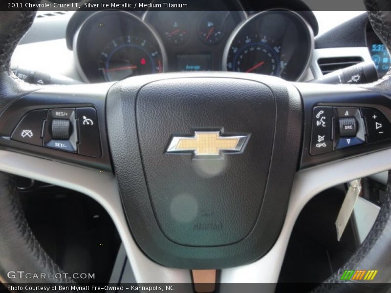 Silver Ice Metallic / Medium Titanium 2011 Chevrolet Cruze LT