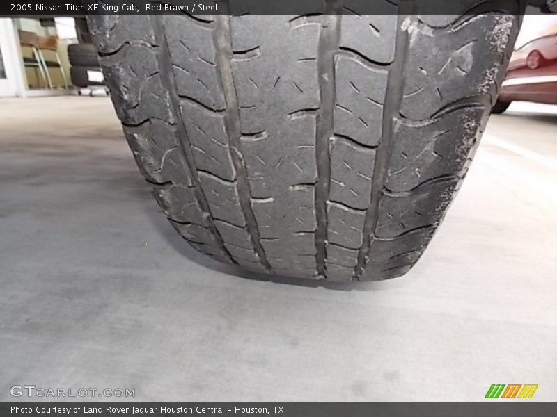 Red Brawn / Steel 2005 Nissan Titan XE King Cab
