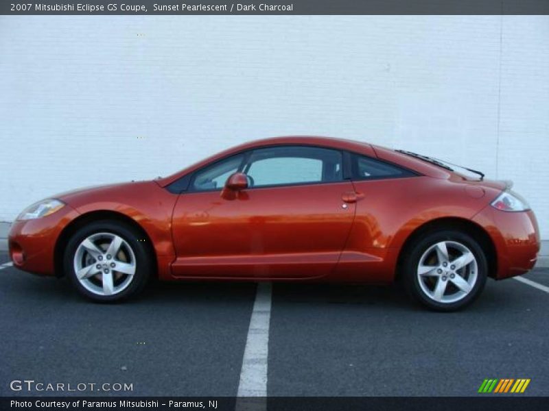 Sunset Pearlescent / Dark Charcoal 2007 Mitsubishi Eclipse GS Coupe
