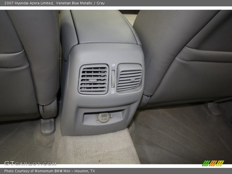 Venetian Blue Metallic / Gray 2007 Hyundai Azera Limited