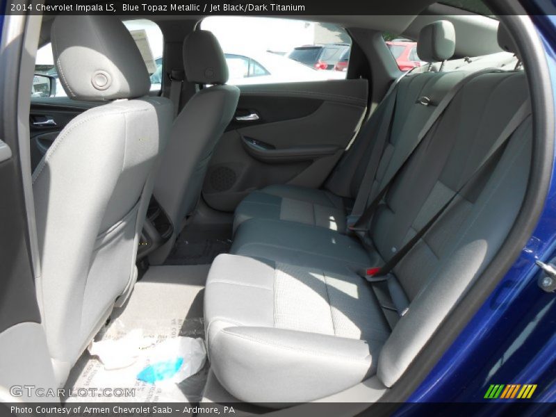 Blue Topaz Metallic / Jet Black/Dark Titanium 2014 Chevrolet Impala LS
