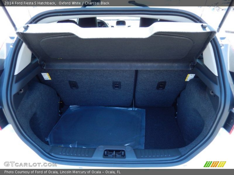  2014 Fiesta S Hatchback Trunk