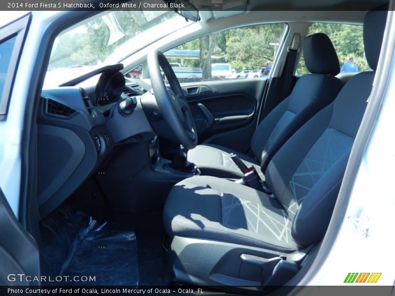 Front Seat of 2014 Fiesta S Hatchback