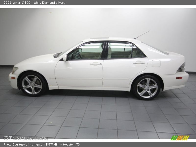 White Diamond / Ivory 2001 Lexus IS 300
