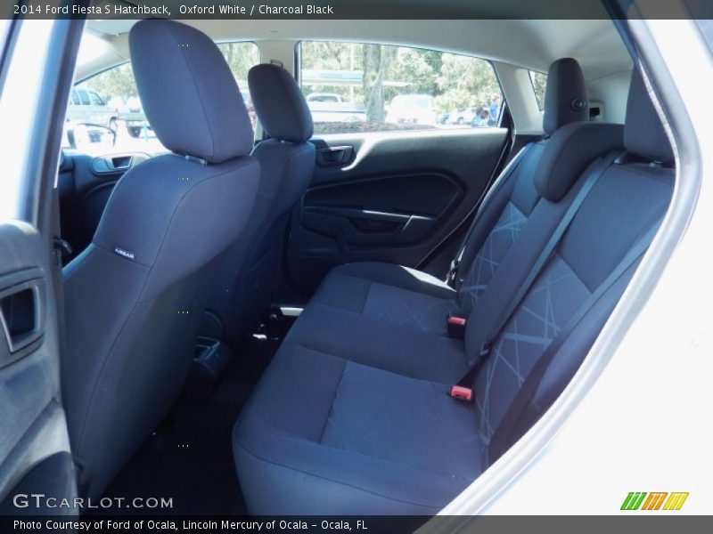 Rear Seat of 2014 Fiesta S Hatchback