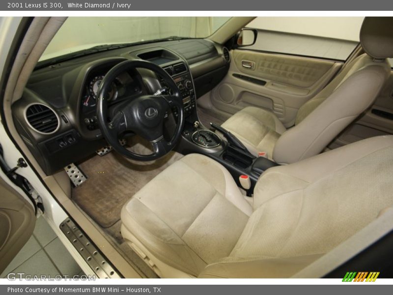 White Diamond / Ivory 2001 Lexus IS 300