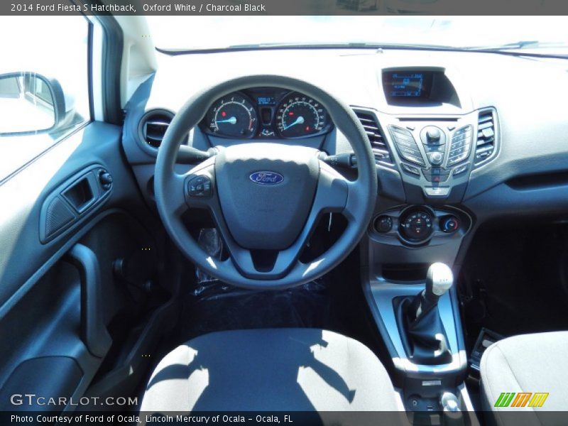 Dashboard of 2014 Fiesta S Hatchback