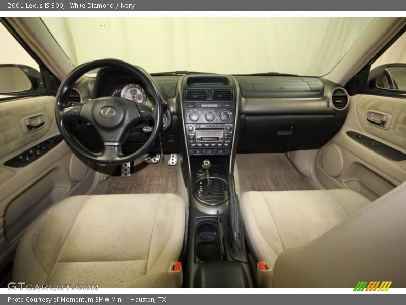 White Diamond / Ivory 2001 Lexus IS 300