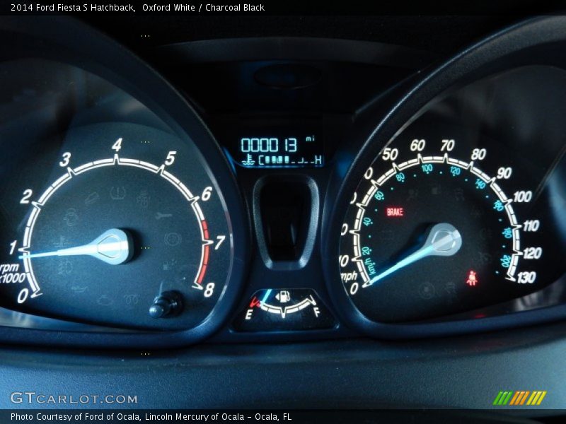  2014 Fiesta S Hatchback S Hatchback Gauges