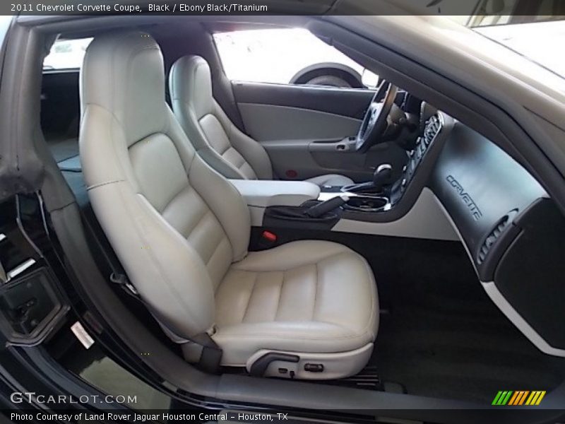 Black / Ebony Black/Titanium 2011 Chevrolet Corvette Coupe