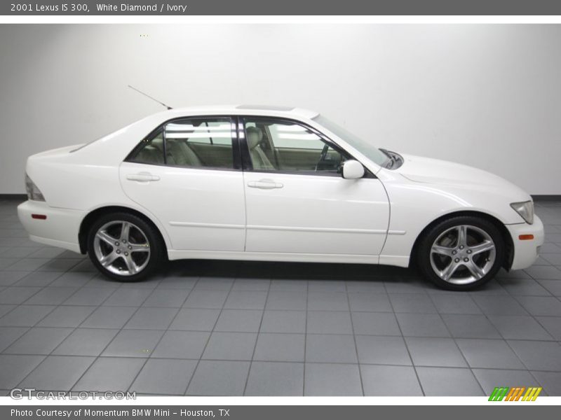 White Diamond / Ivory 2001 Lexus IS 300