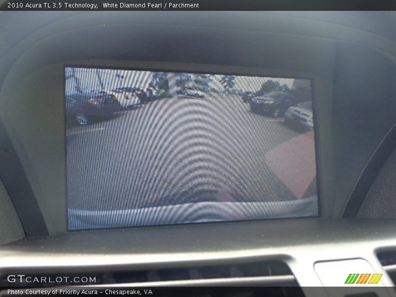 White Diamond Pearl / Parchment 2010 Acura TL 3.5 Technology