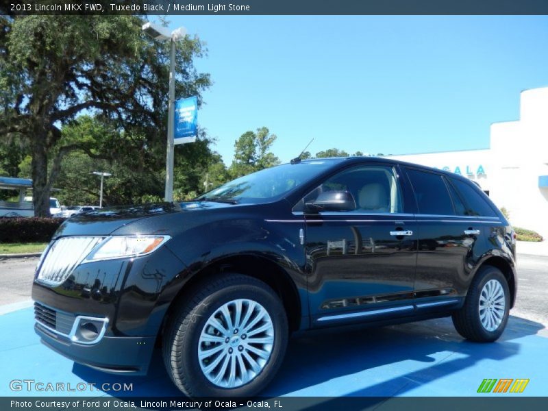 Tuxedo Black / Medium Light Stone 2013 Lincoln MKX FWD