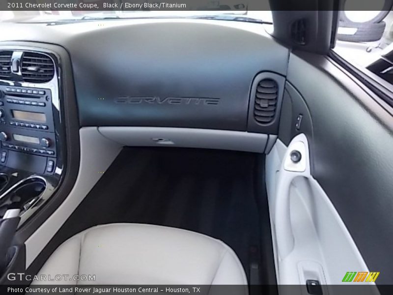 Black / Ebony Black/Titanium 2011 Chevrolet Corvette Coupe
