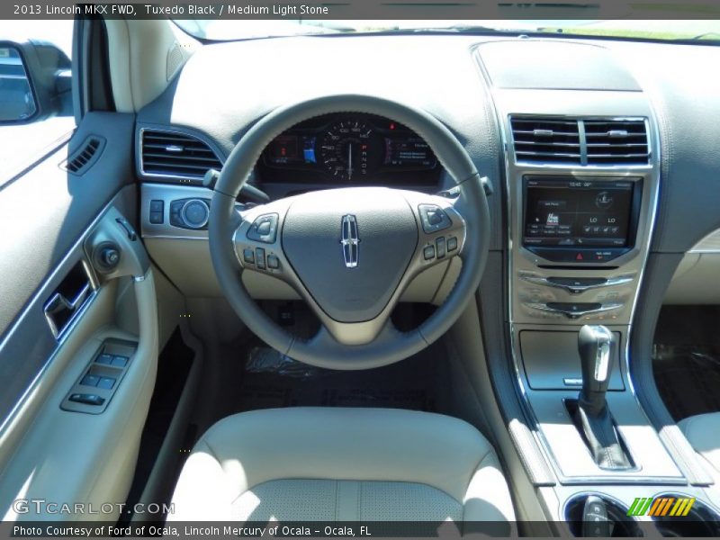 Tuxedo Black / Medium Light Stone 2013 Lincoln MKX FWD