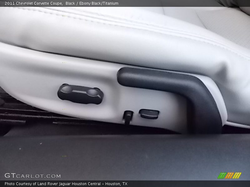 Black / Ebony Black/Titanium 2011 Chevrolet Corvette Coupe