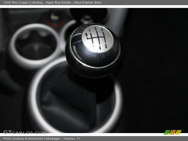 Hyper Blue Metallic / Black/Panther Black 2006 Mini Cooper S Hardtop