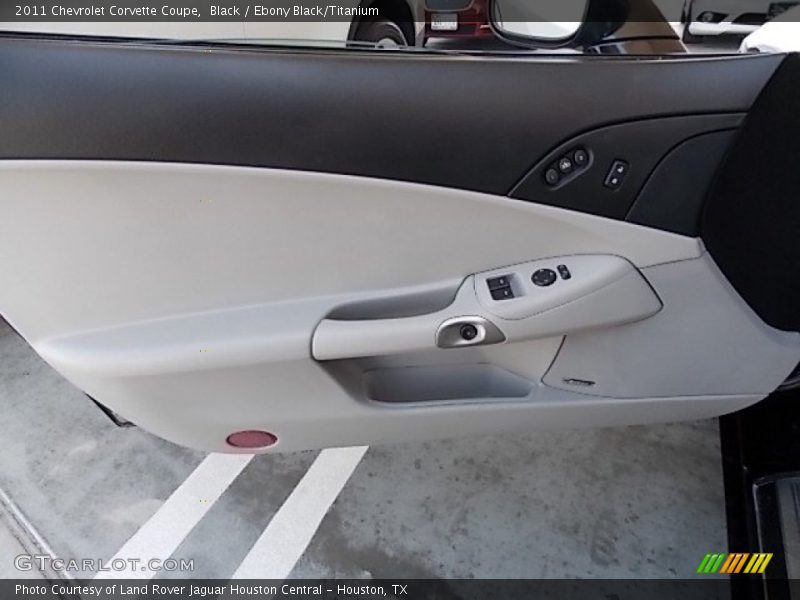Black / Ebony Black/Titanium 2011 Chevrolet Corvette Coupe