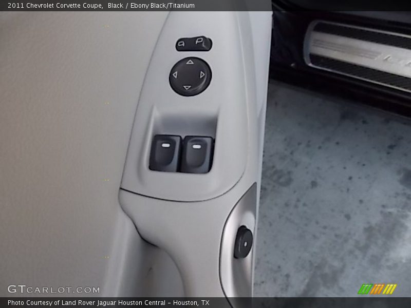 Black / Ebony Black/Titanium 2011 Chevrolet Corvette Coupe