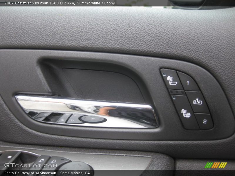 Summit White / Ebony 2007 Chevrolet Suburban 1500 LTZ 4x4