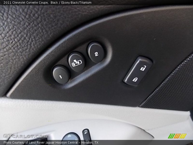 Black / Ebony Black/Titanium 2011 Chevrolet Corvette Coupe
