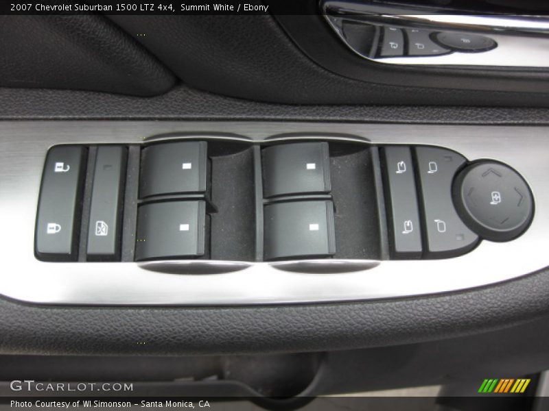 Summit White / Ebony 2007 Chevrolet Suburban 1500 LTZ 4x4