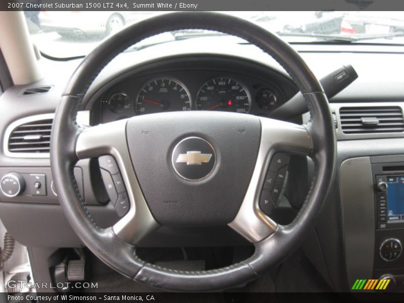  2007 Suburban 1500 LTZ 4x4 Steering Wheel