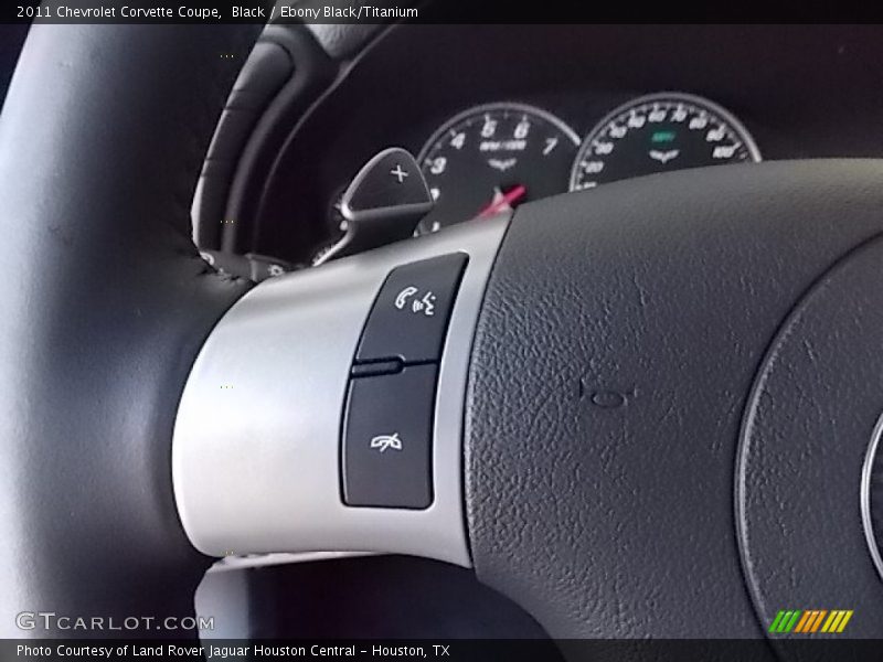 Black / Ebony Black/Titanium 2011 Chevrolet Corvette Coupe