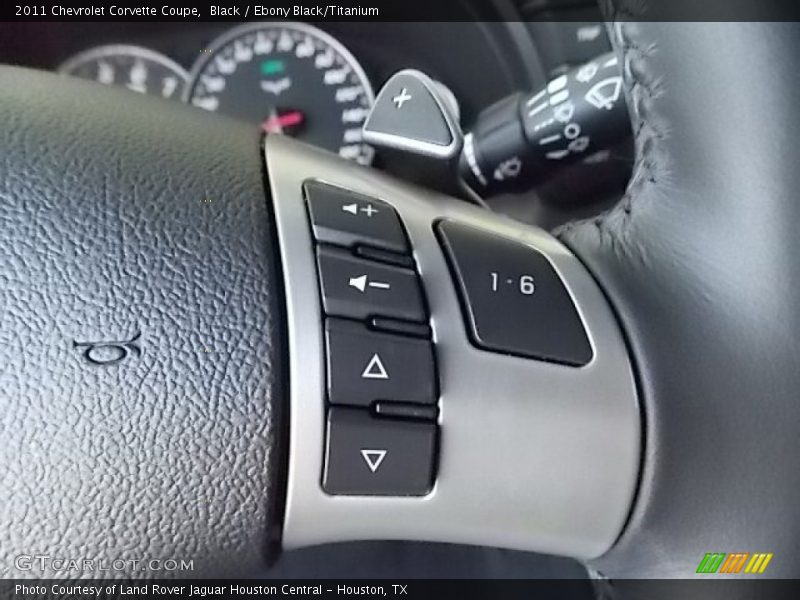 Black / Ebony Black/Titanium 2011 Chevrolet Corvette Coupe