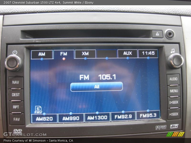 Summit White / Ebony 2007 Chevrolet Suburban 1500 LTZ 4x4