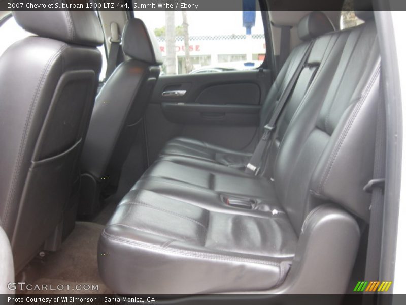 Summit White / Ebony 2007 Chevrolet Suburban 1500 LTZ 4x4