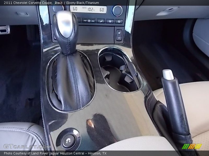 Black / Ebony Black/Titanium 2011 Chevrolet Corvette Coupe