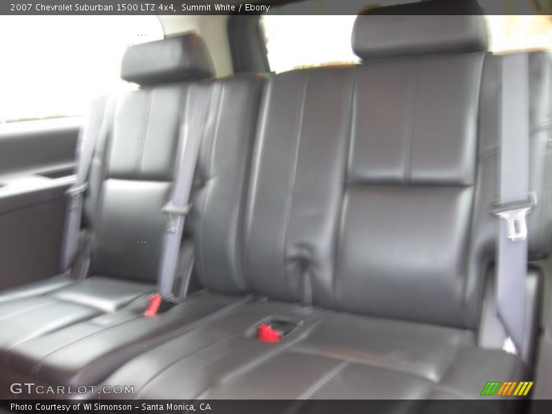 Summit White / Ebony 2007 Chevrolet Suburban 1500 LTZ 4x4