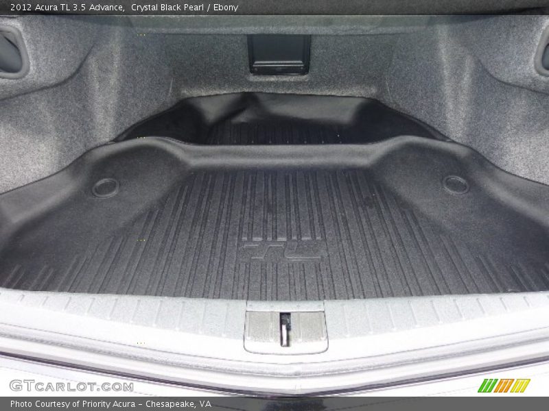 Crystal Black Pearl / Ebony 2012 Acura TL 3.5 Advance
