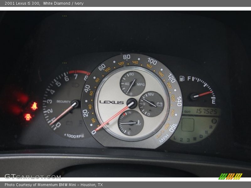 White Diamond / Ivory 2001 Lexus IS 300