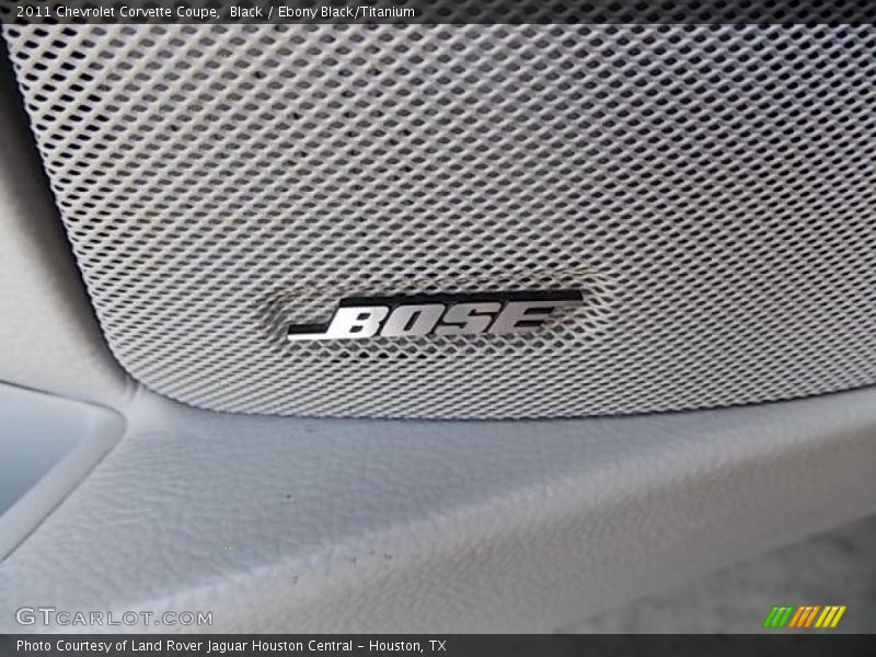 Black / Ebony Black/Titanium 2011 Chevrolet Corvette Coupe