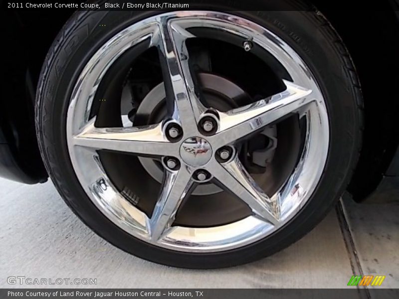 Black / Ebony Black/Titanium 2011 Chevrolet Corvette Coupe