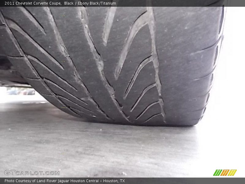 Black / Ebony Black/Titanium 2011 Chevrolet Corvette Coupe