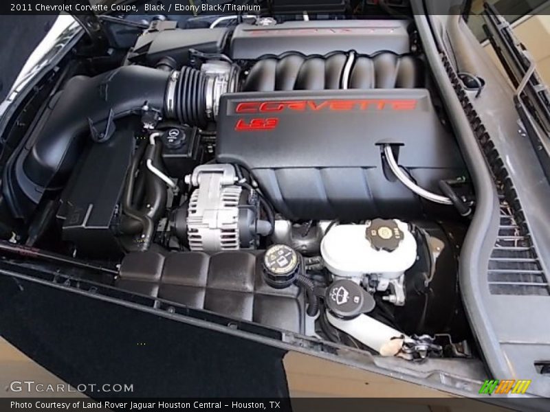 Black / Ebony Black/Titanium 2011 Chevrolet Corvette Coupe