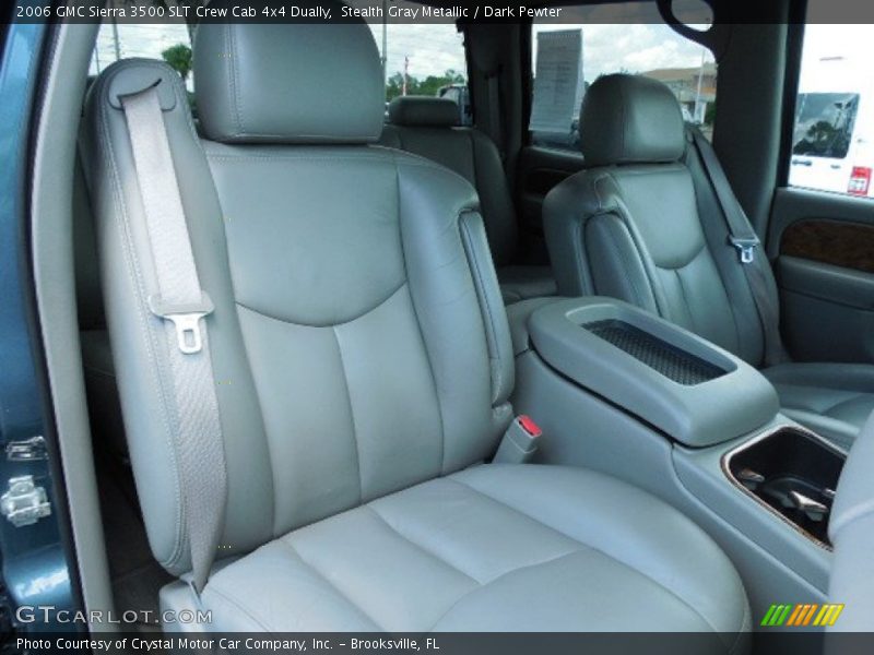 Stealth Gray Metallic / Dark Pewter 2006 GMC Sierra 3500 SLT Crew Cab 4x4 Dually