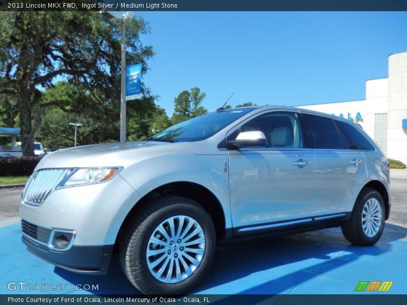 Ingot Silver / Medium Light Stone 2013 Lincoln MKX FWD