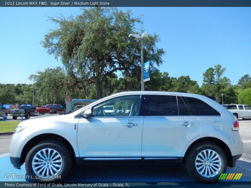 Ingot Silver / Medium Light Stone 2013 Lincoln MKX FWD