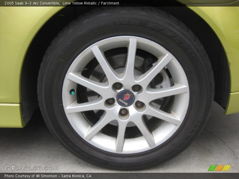  2005 9-3 Arc Convertible Wheel