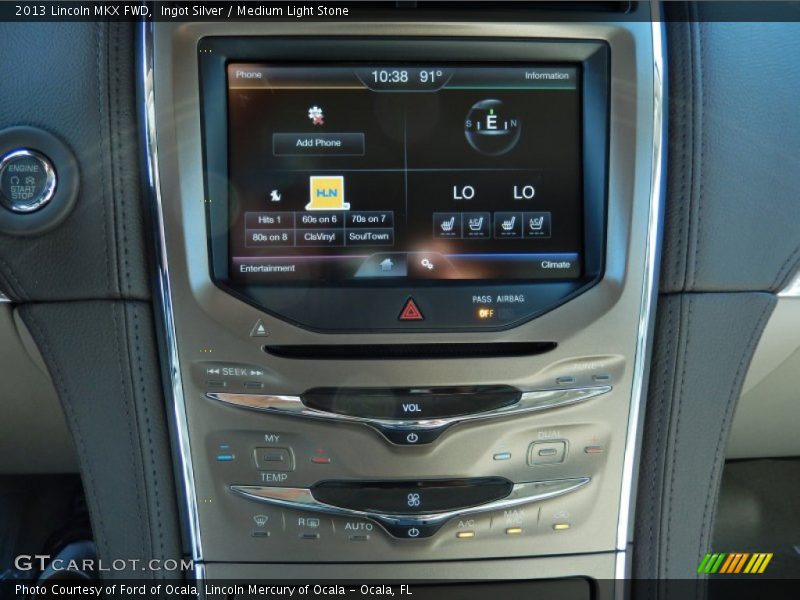 Ingot Silver / Medium Light Stone 2013 Lincoln MKX FWD