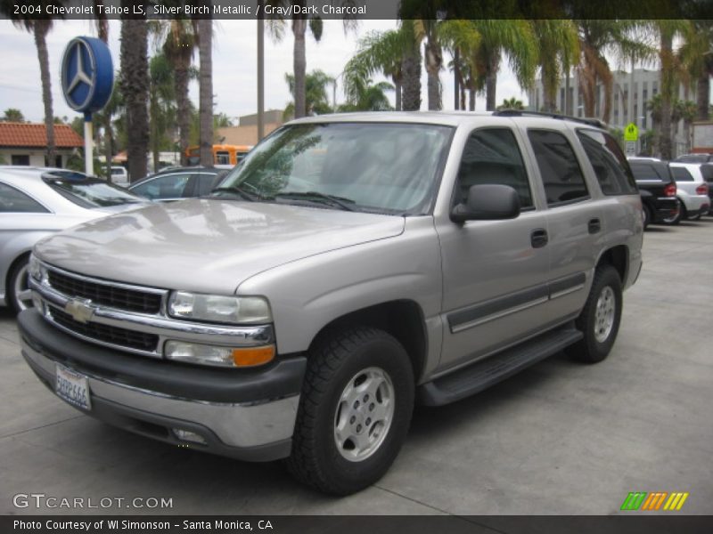 Silver Birch Metallic / Gray/Dark Charcoal 2004 Chevrolet Tahoe LS