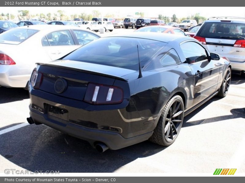 Black / Charcoal Black 2012 Ford Mustang GT Coupe